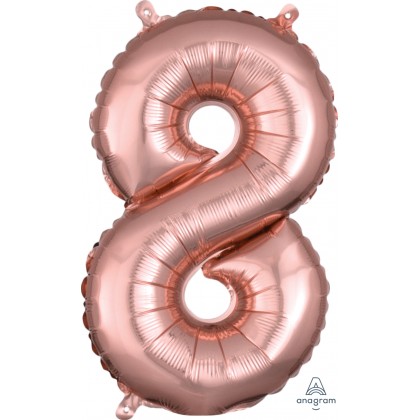 L16 16" (ROSE GOLD) Number 8